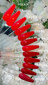 collection Vernis UV GNA  nuance de rouge Rouge