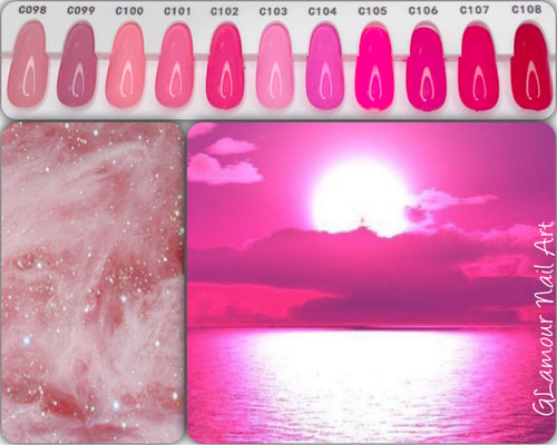 12 vernis UV C-Pink + top et base gratuit
