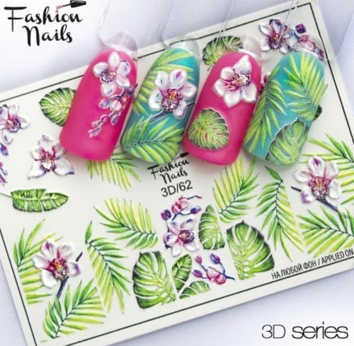 Sticker 3D a l’eau 62