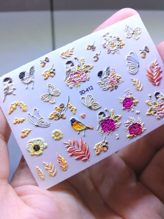 Sticker 3D a l’eau 412