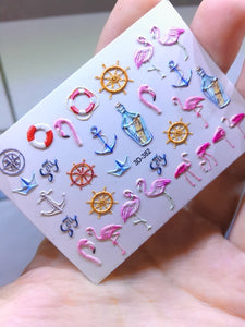 Sticker 3D a l’eau 382