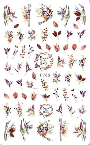 Gna Stickers feuilles AUTOMNE