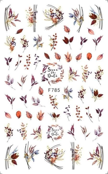 Gna Stickers feuilles AUTOMNE