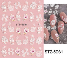 Sticker 5D Blanc