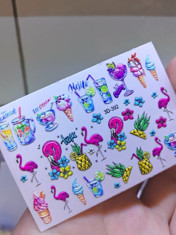Sticker 3D a l’eau 392