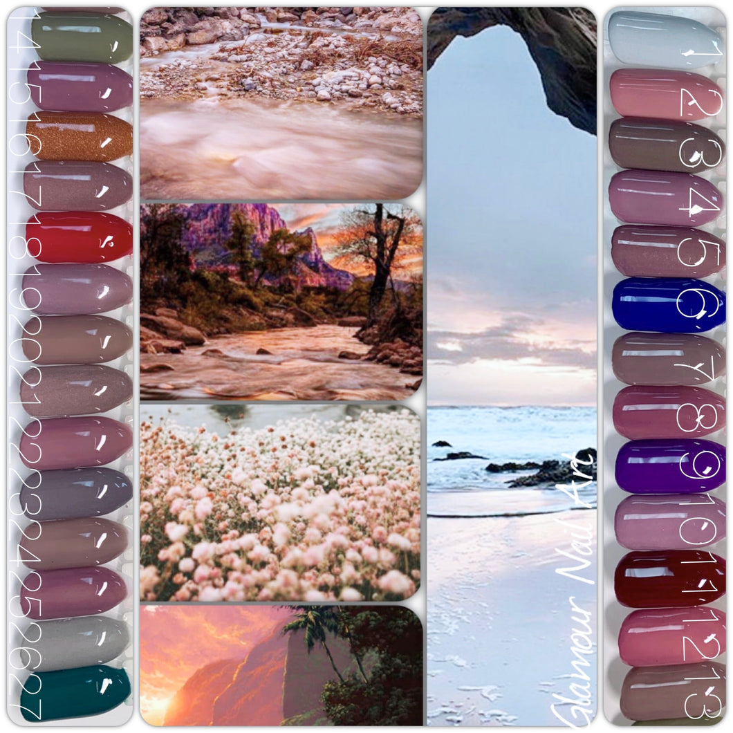 Collection Sunset Landscape