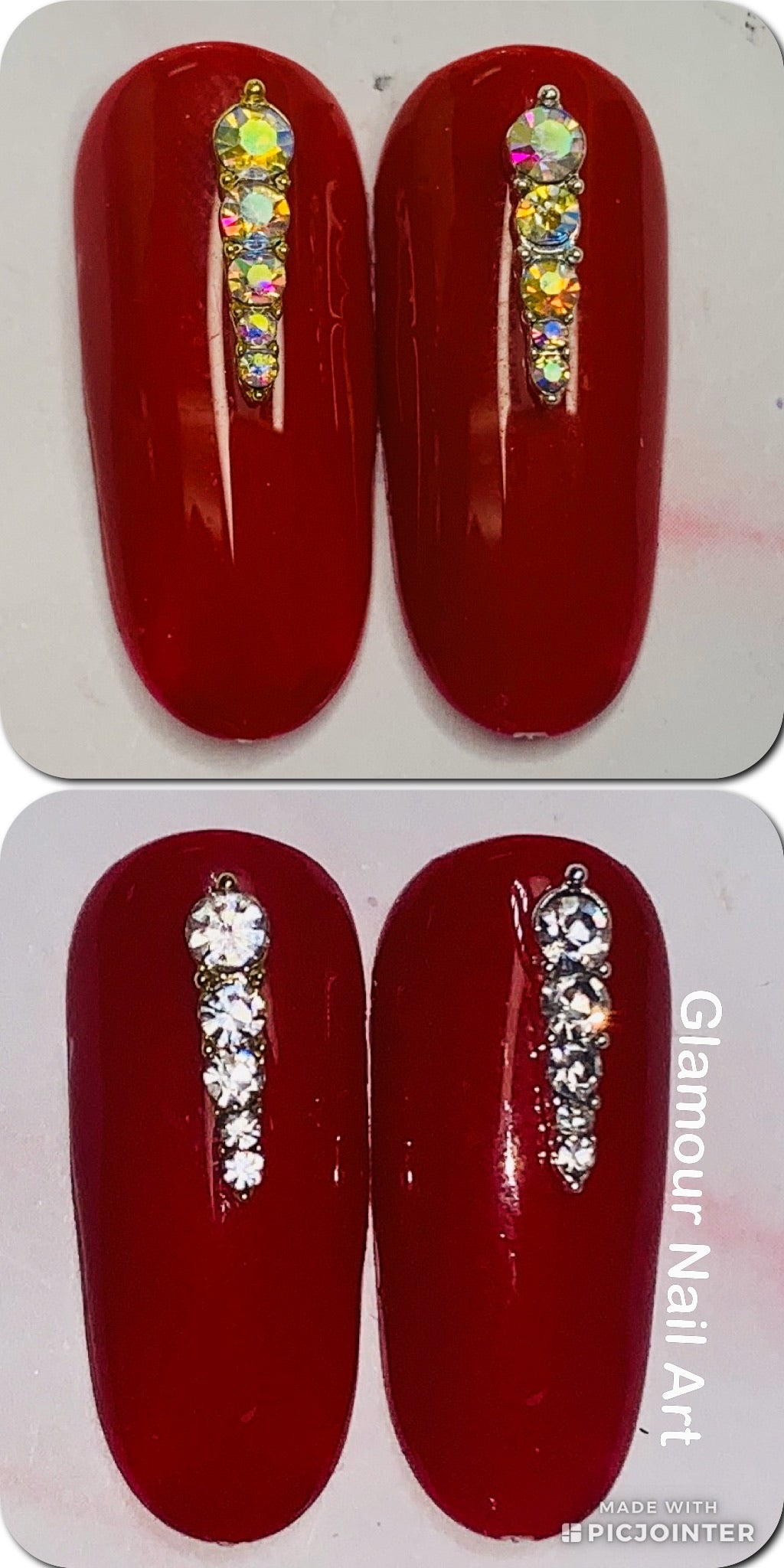 Bijoux 3D avec crystaux