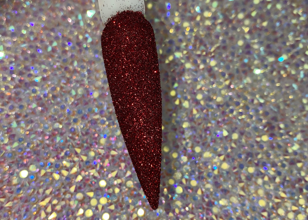 Glitter bourgogne