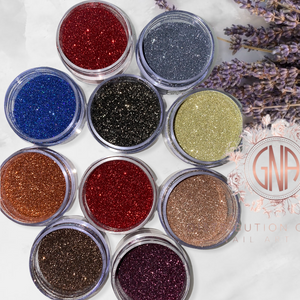 Gna Agencement de glitter de couleur automne