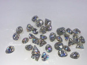 Crystaux 3d différentes formes