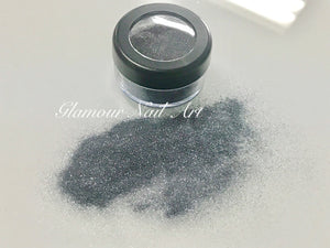 Effet sucre glitter gris bleu