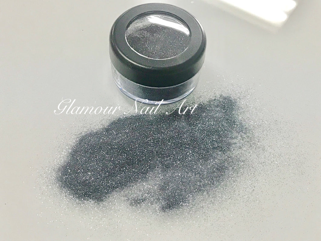 Effet sucre glitter gris bleu