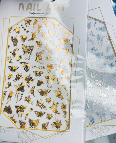 Sticker papillon hollo 38
