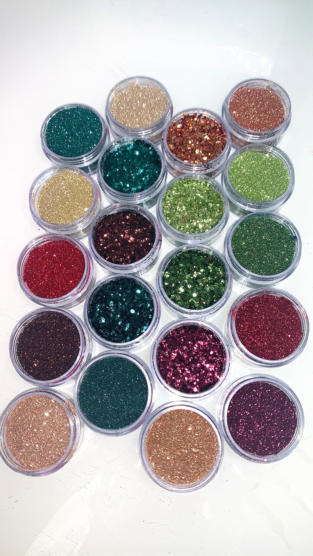 Agencement de paillette et glitte Automne Hiver