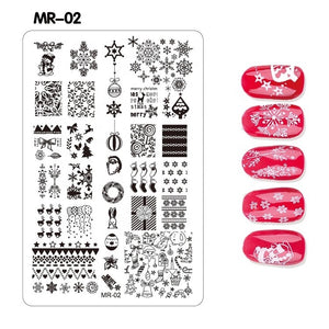 Plaquette de stamping pour Hiver et Noel