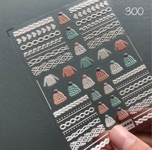 Gna Sticker 5D laine tricoté