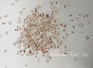Mix deco rose rose gold