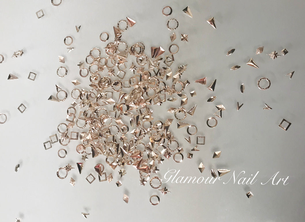 Mix deco rose rose gold