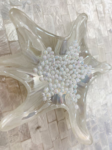 Deco 3D Mix ornement  perles blanc multicouleur