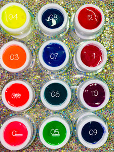 Spider Gel Gna Glow in the Dark