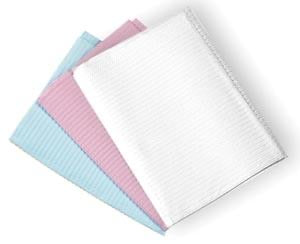 Serviettes de tables blanches