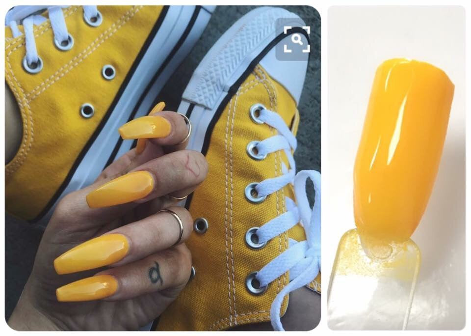 poudre Jaune converse