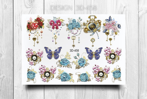 Sticker 3D a l’eau 458