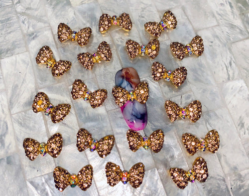 Bijoux 3D boucle or