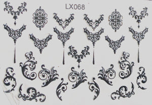 Sticker 3D #LX068