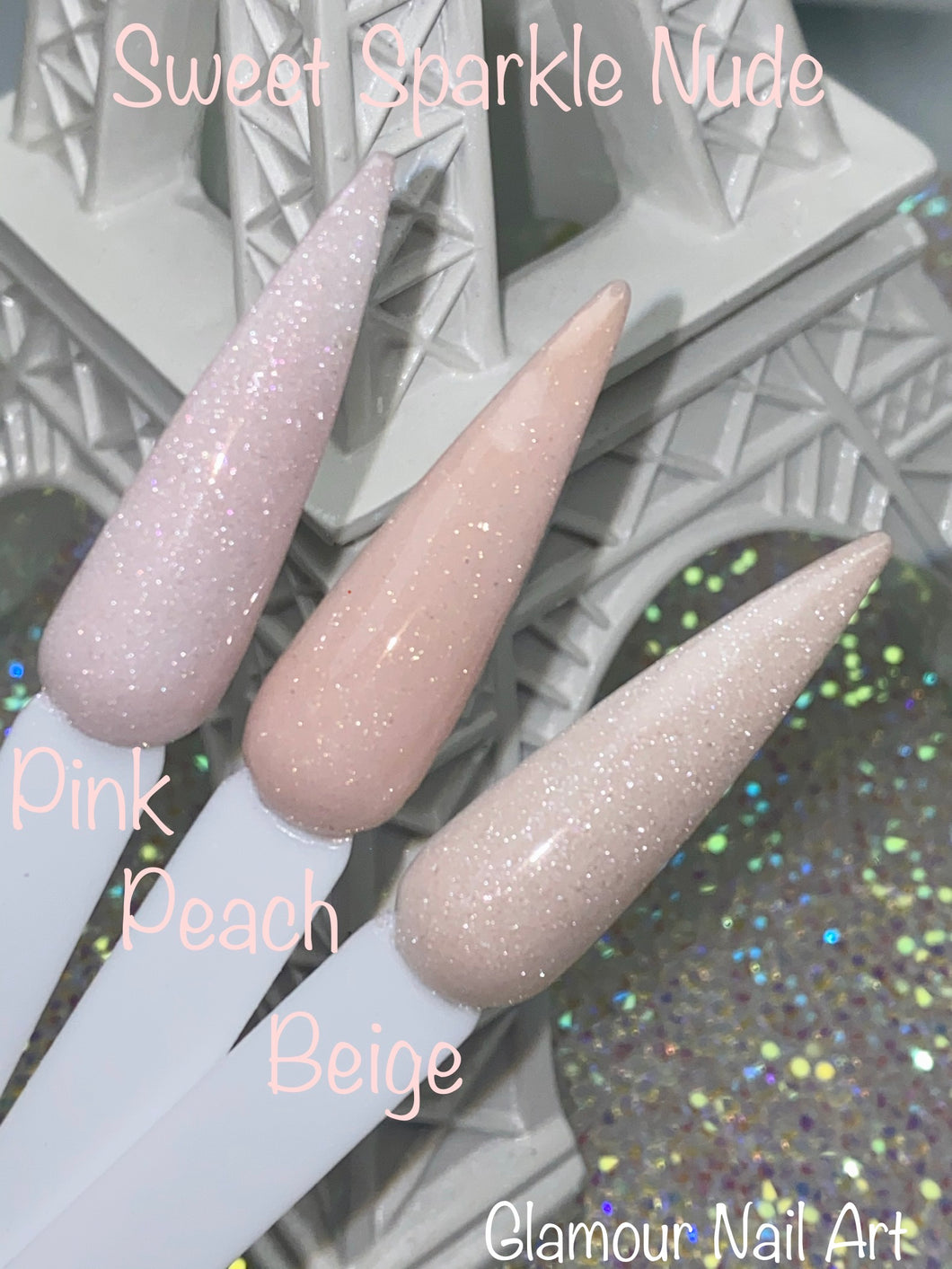 Trio sweet sparkle nude