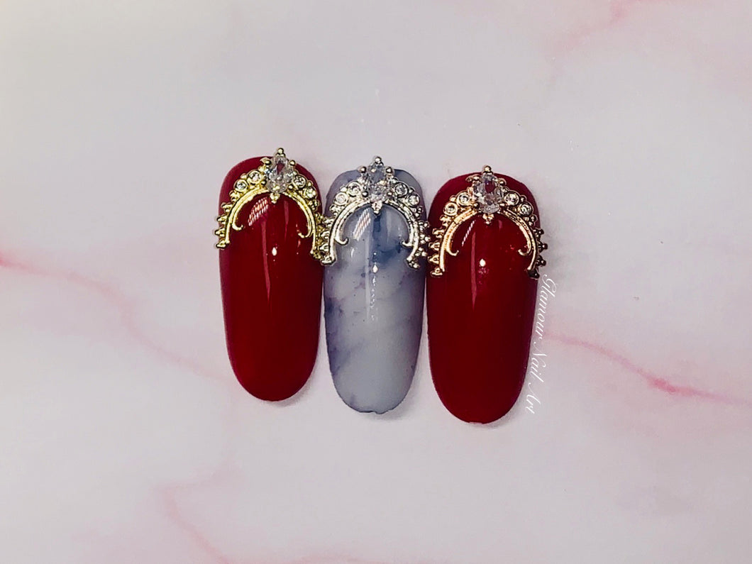 Bijoux 3D avec crystaux # 03