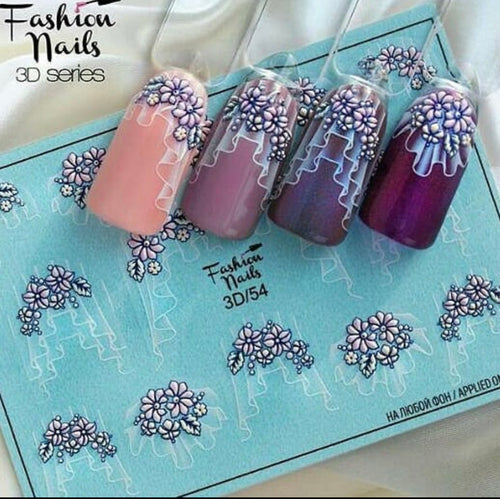 Sticker 3D a l’eau 54