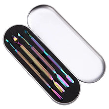 Set de 4 pouce cuticule chrome