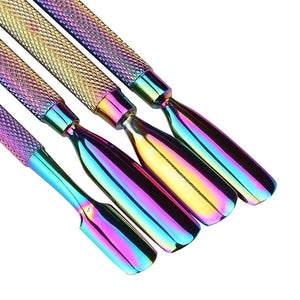 Set de 4 pouce cuticule chrome
