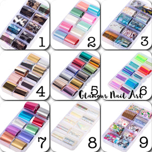 Assortissenent de 10 foil