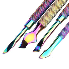 Set de 4 pouce cuticule chrome